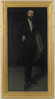 'Arrangement in Black: Portrait of F.R. Leyland'