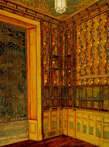 Peter Nelson rendering of Peacock Room
