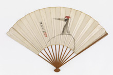 A crane, style of Ogata Kōrin