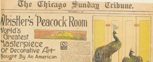 Whistler's Peacock Room: World's Greatest Masterpiece of Decorative Art Bought by An American