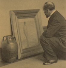 Freer photographed by Alvin Langdon Coburn